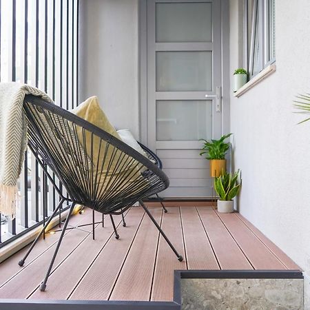 Studio Apartment Smile, Near Beach & Center, Free Parking, Balcony 马卡尔斯卡 外观 照片