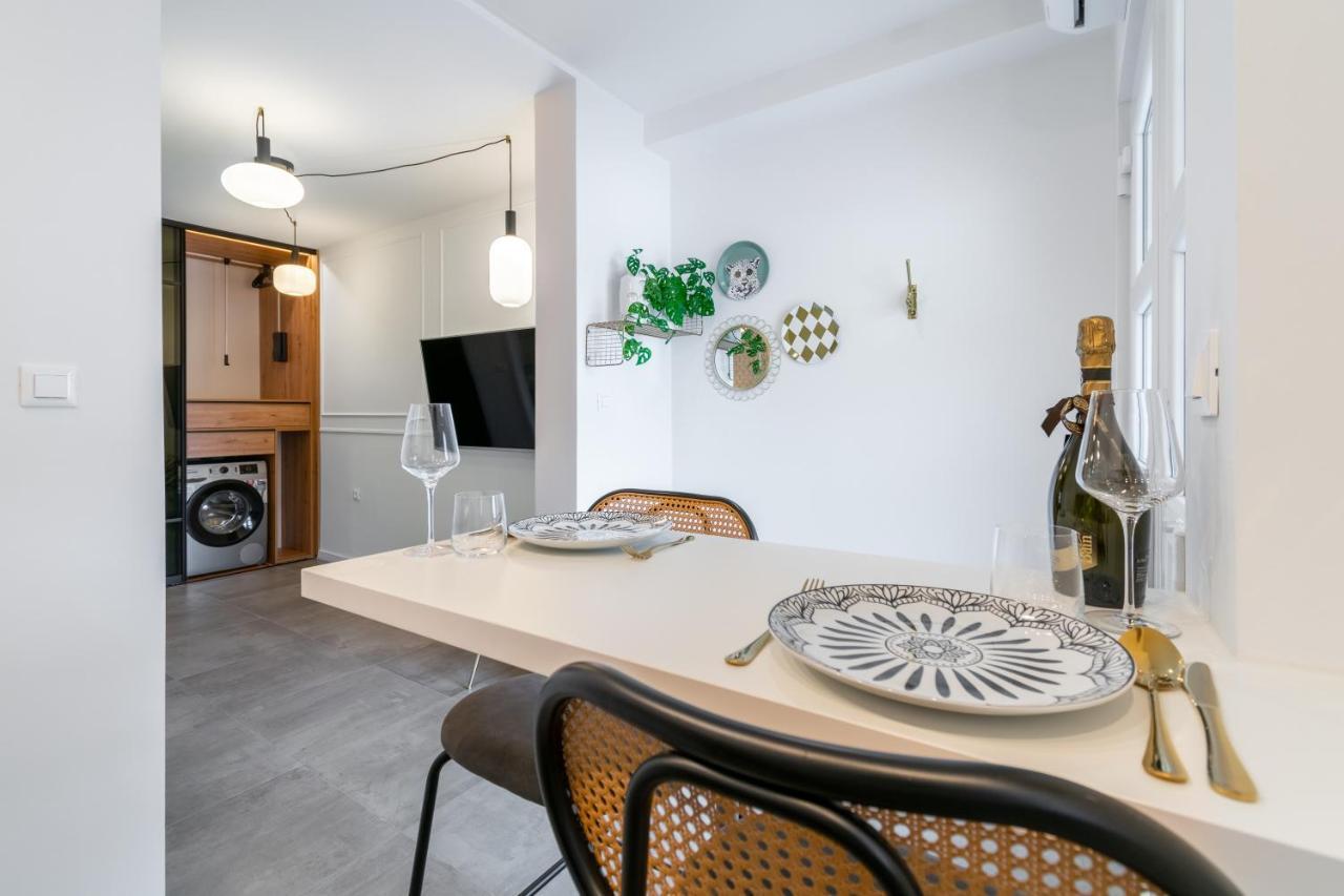 Studio Apartment Smile, Near Beach & Center, Free Parking, Balcony 马卡尔斯卡 外观 照片